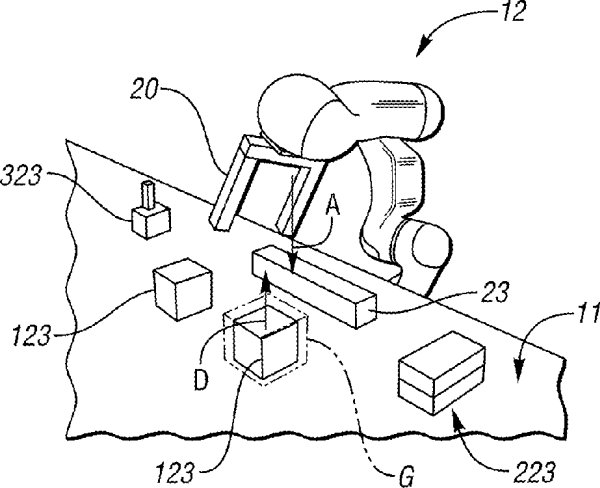US Patent 9,387,589 2016 Barajas et al., Visual Debugging of Robotic Tasks 600